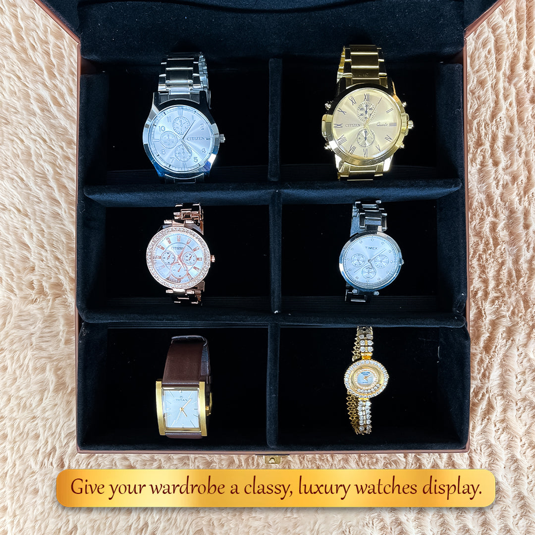 Luxury Watch Case (Grey)