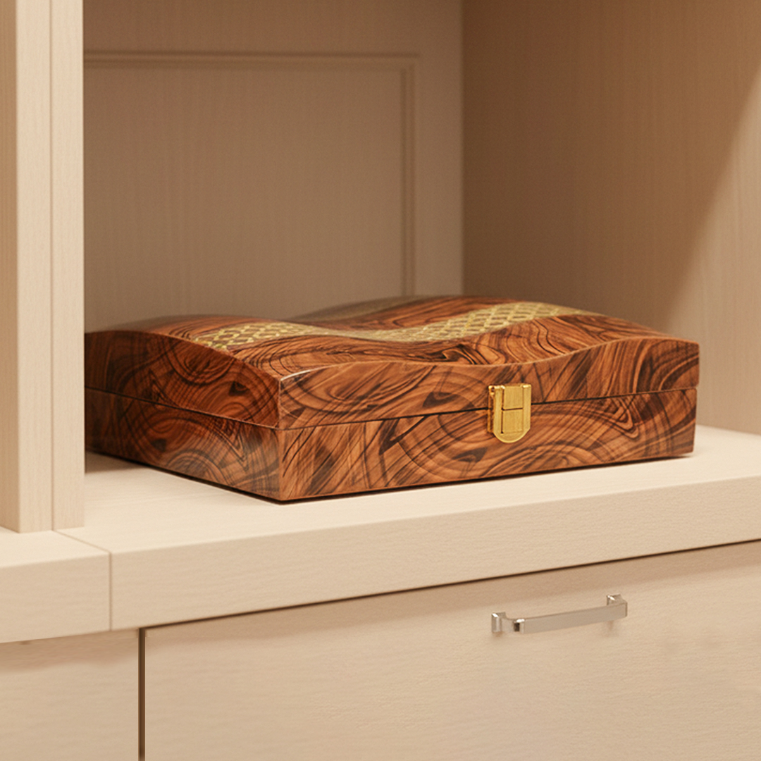 Luxury Personal Jewellery Case (Copper)