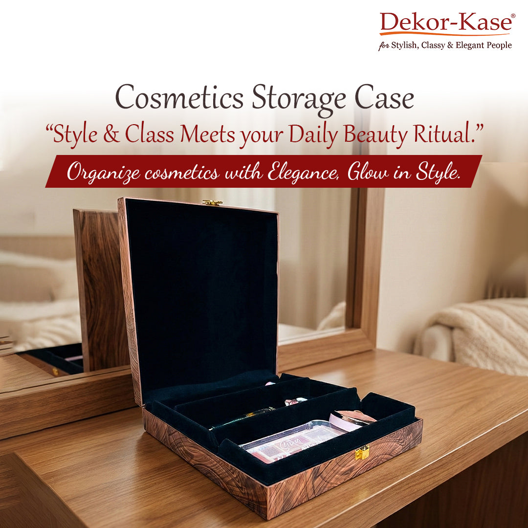 Luxury Cosmetic Cases (Ivory)