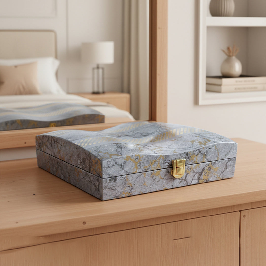 Luxury Cosmetic Cases (Grey)