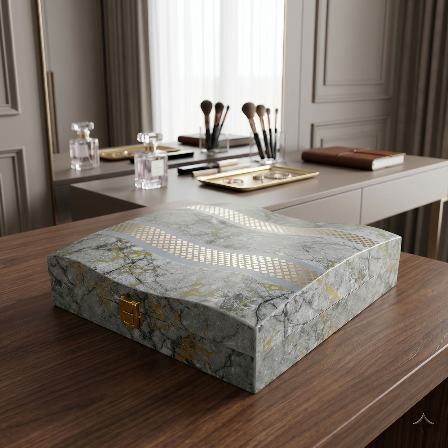 Single Piece : (250x230x60,P001,GreyMrbl)