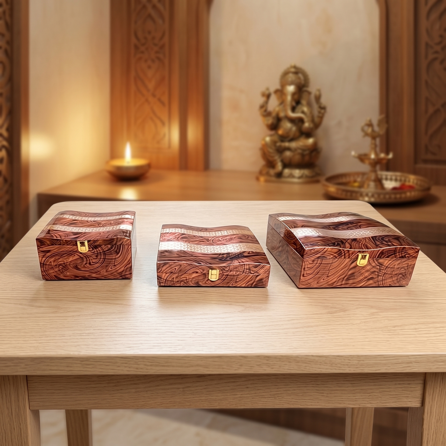Set of 3 Pieces :  (S01,P001,CprFl)