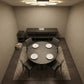 Single Piece : (250x230x60,P001,GreyMrbl)