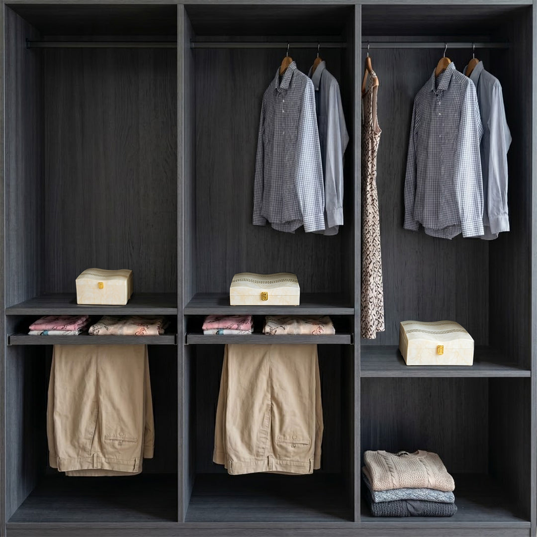Set of 3 Pieces :  (S01,P001,IvryMrbl)