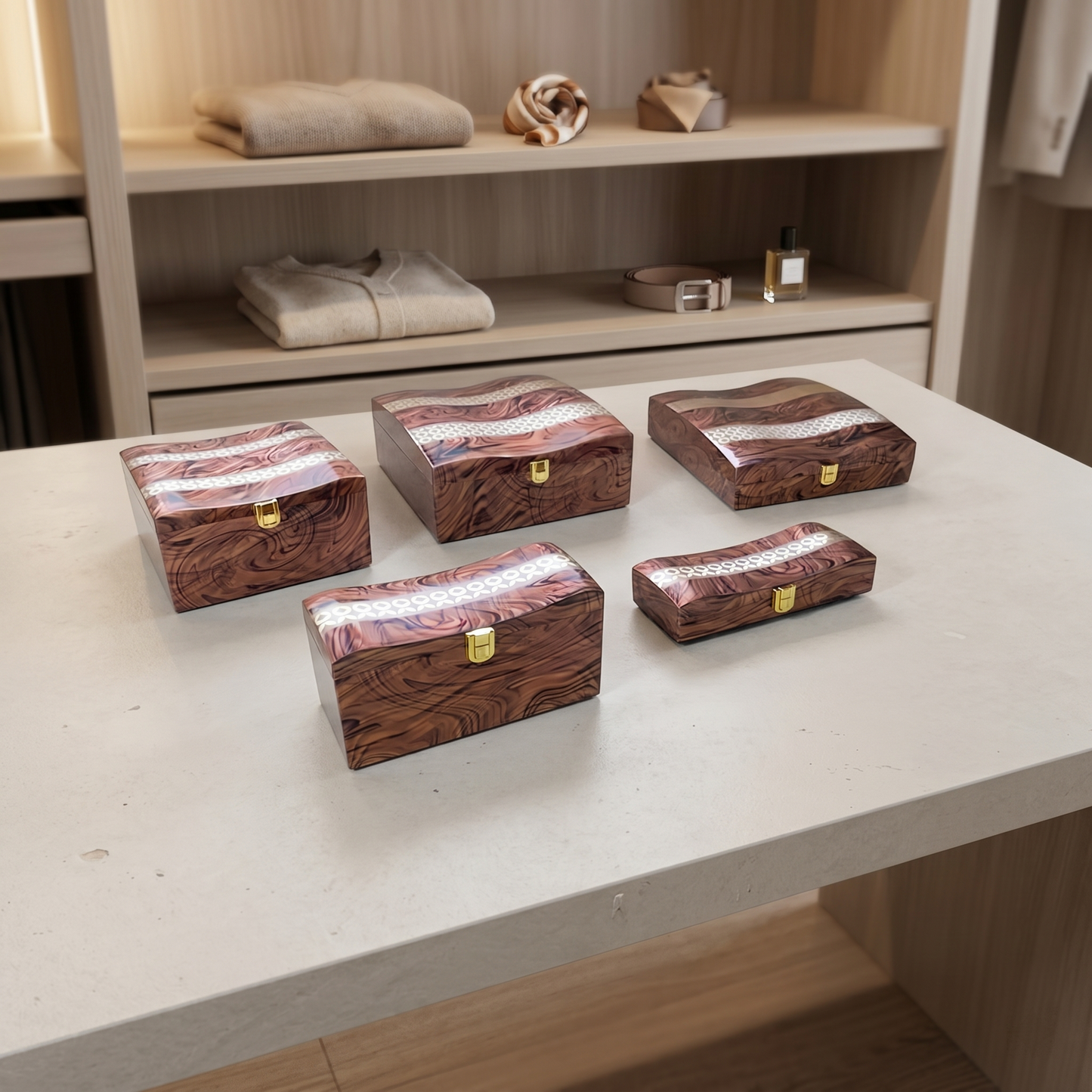 Set of 5 Pieces  : (S01,P001,CprFl)
