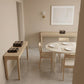 Set of 3 Pieces : (S01,P001,BlkMrbl)