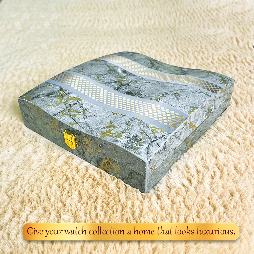 Luxury Watch Case (Grey)