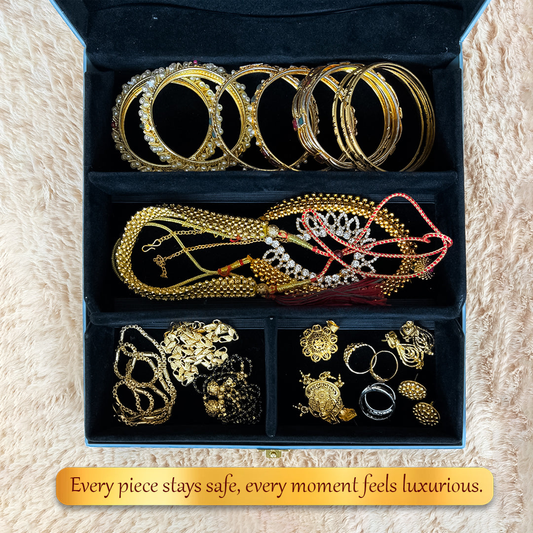 Luxury Personal Jewellery Case (Copper)