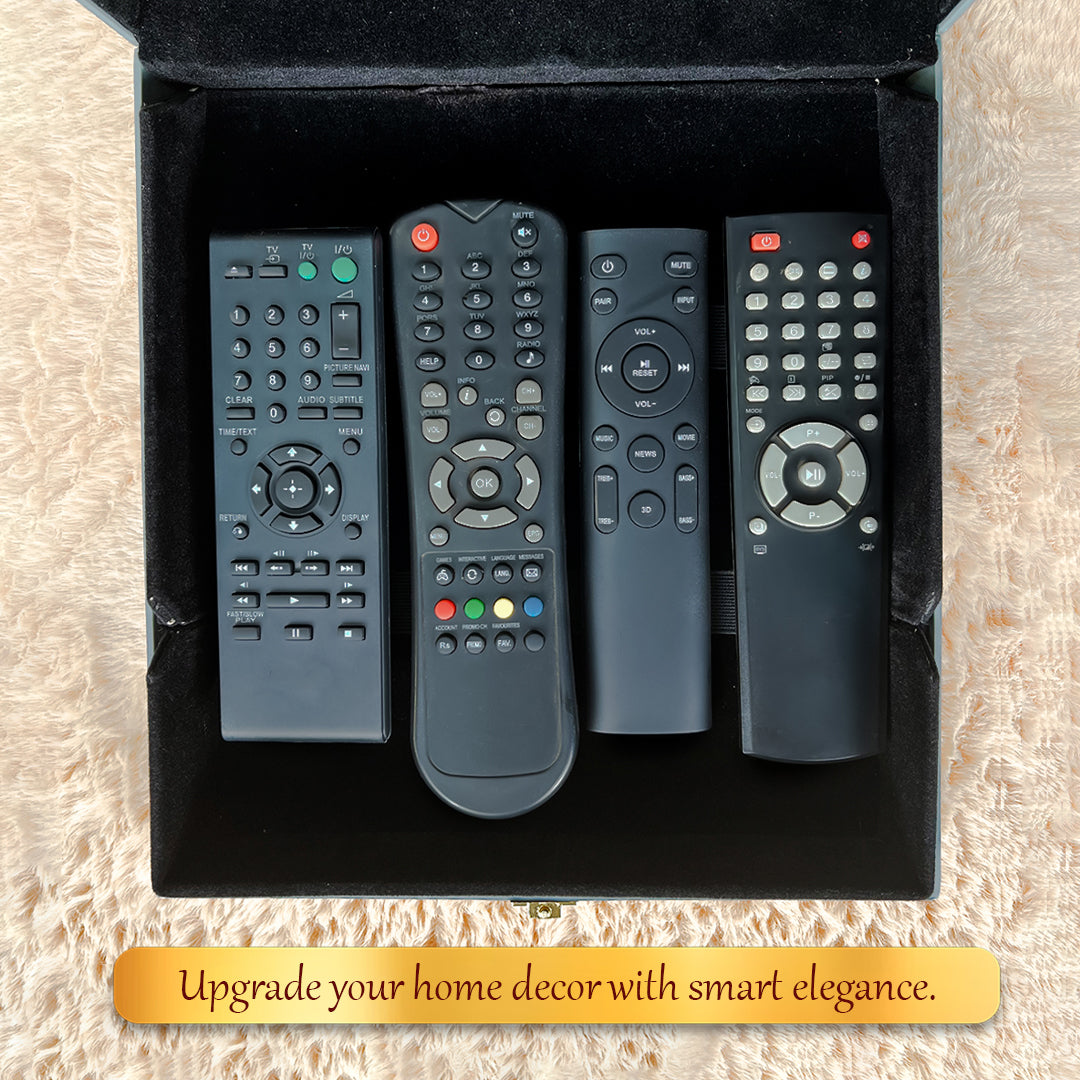 Luxury Remote Control Case (Black)