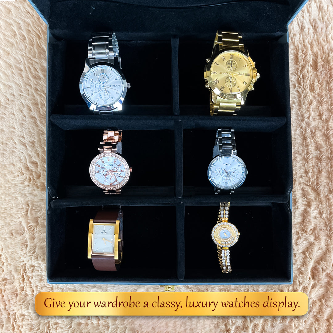 Luxury Watch Case (Grey)