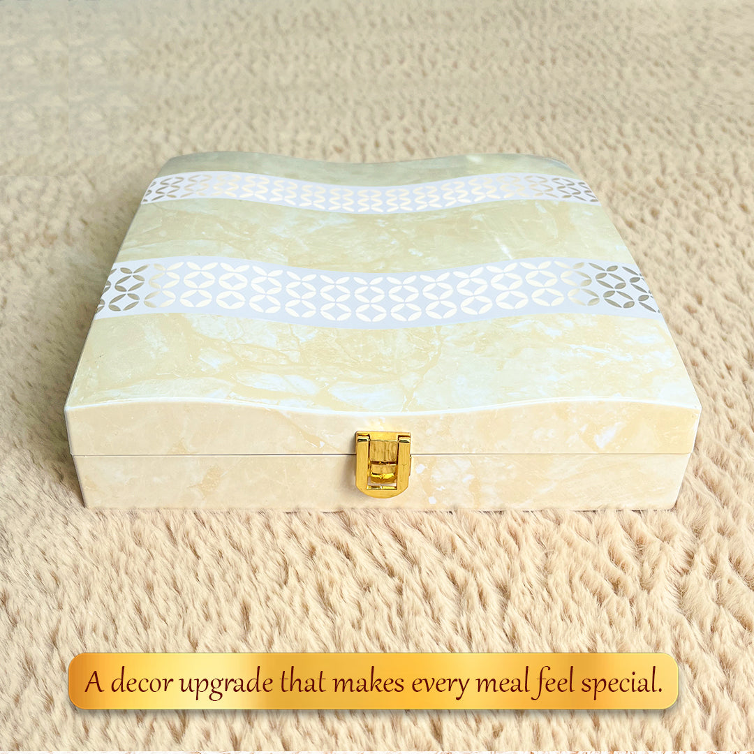 Luxury Cutlery Case (Grey)