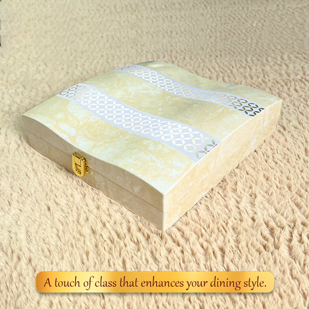 Luxury Cutlery Case (Grey)