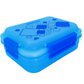 Plastic Lunch Box-Blue (Set of 2 pcs : 1 "Clip On"SB-H45 + 1 "Mini"SB-H44 )