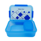 Plastic Lunch Box-Blue (Set of 2 pcs : 1 "Clip On"SB-H45 + 1 "Mini"SB-H44 )