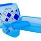 Plastic Lunch Box-Blue (Set of 2 pcs : 1 "Clip On"SB-H45 + 1 "Mini"SB-H44 )