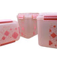 Buy 2 Get 1 Free – 3400 ml Kitchen Storage Container Set | Airtight | Dekor-Kase | BPA Free, Semi Transparent with Clip Lock Lid – Ideal for Rice, Atta, Pulses & More