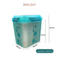 Buy 2 Get 1 Free – 3400 ml Kitchen Storage Container Set | Airtight | Dekor-Kase | BPA Free, Semi Transparent with Clip Lock Lid – Ideal for Rice, Atta, Pulses & More (Brown-Blue-Pink)