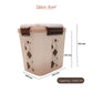 Buy 2 Get 1 Free – 3400 ml Kitchen Storage Container Set | Airtight | Dekor-Kase | BPA Free, Semi Transparent with Clip Lock Lid – Ideal for Rice, Atta, Pulses & More (Brown-Blue-Pink)