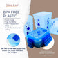 Buy 2 Get 1 Free – 3400 ml Kitchen Storage Container Set | Airtight | Dekor-Kase | BPA Free, Semi Transparent with Clip Lock Lid – Ideal for Rice, Atta, Pulses & More