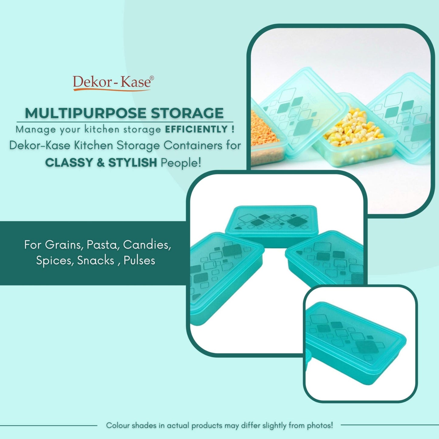Kitchen Storage Box Set (3 "Elegant"SB-H25)
