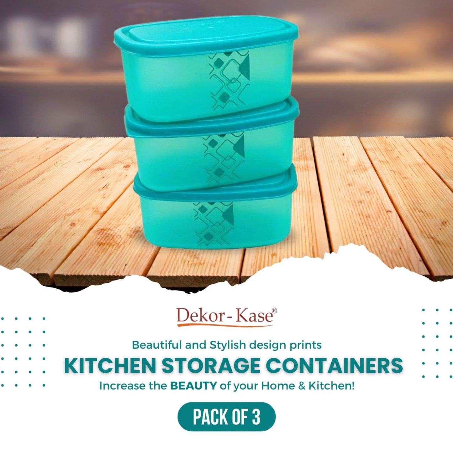 Kitchen Storage Box Set (3 "Mini"SB-H44)