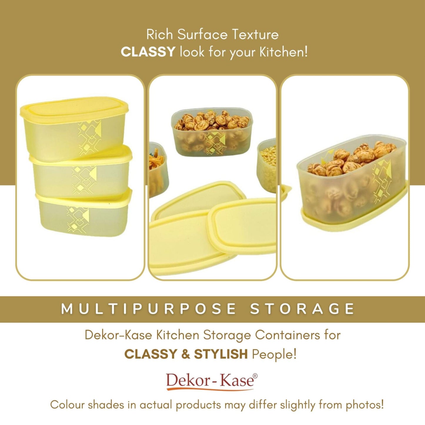 Kitchen Storage Box Set (3 "Mini"SB-H44)