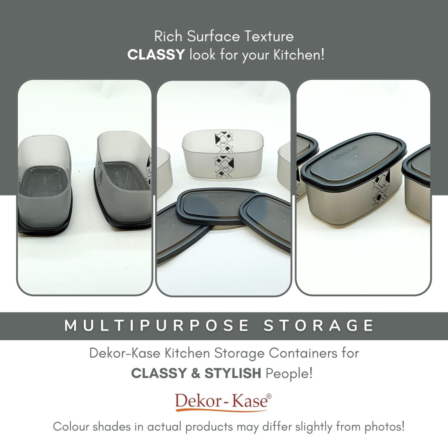 Kitchen Storage Box Set (3 "Mini"SB-H44)