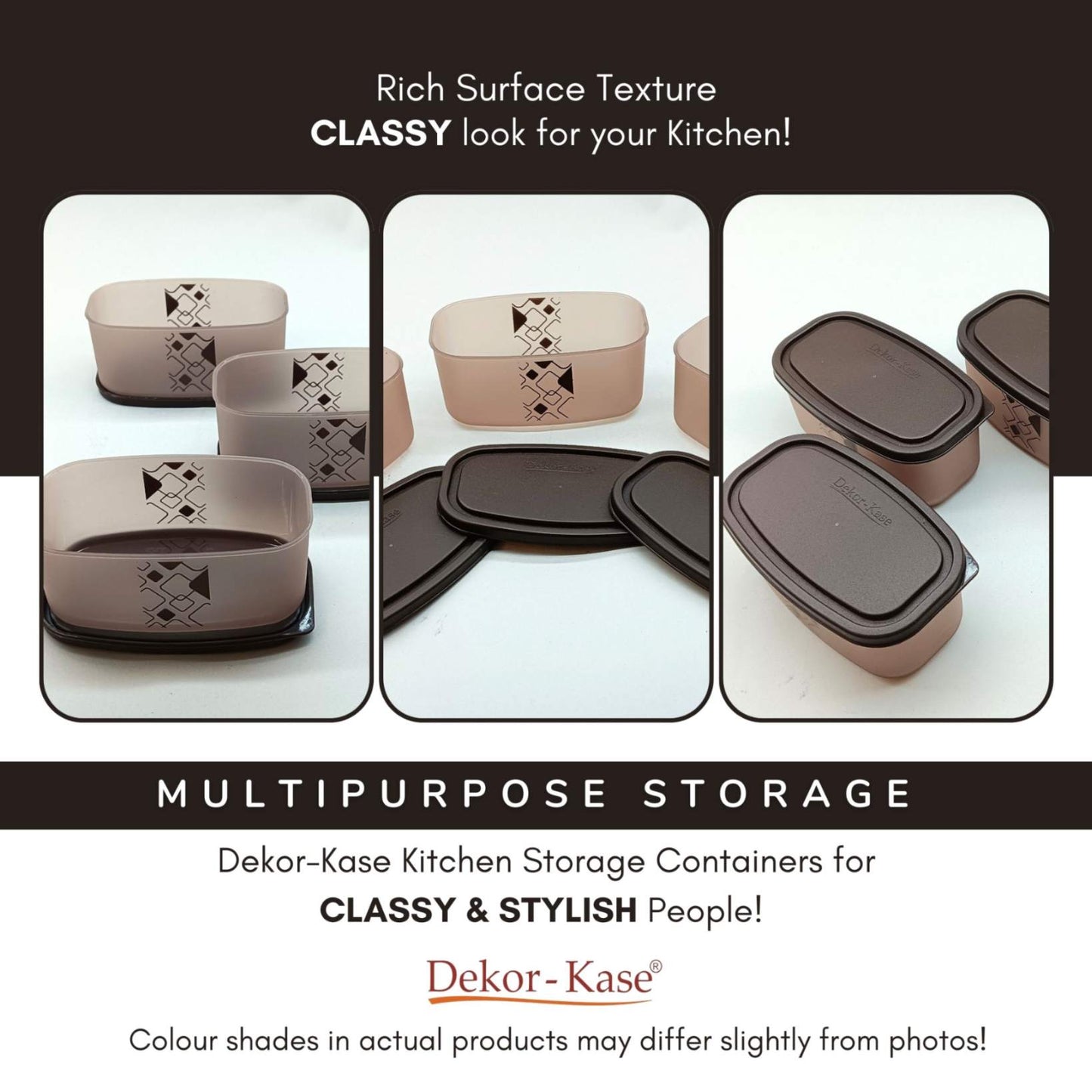 Kitchen Storage Box Set (3 "Mini"SB-H44)