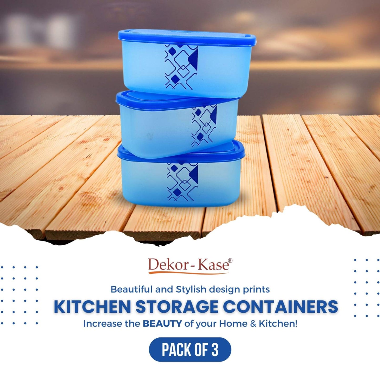 Kitchen Storage Box Set (3 "Mini"SB-H44)
