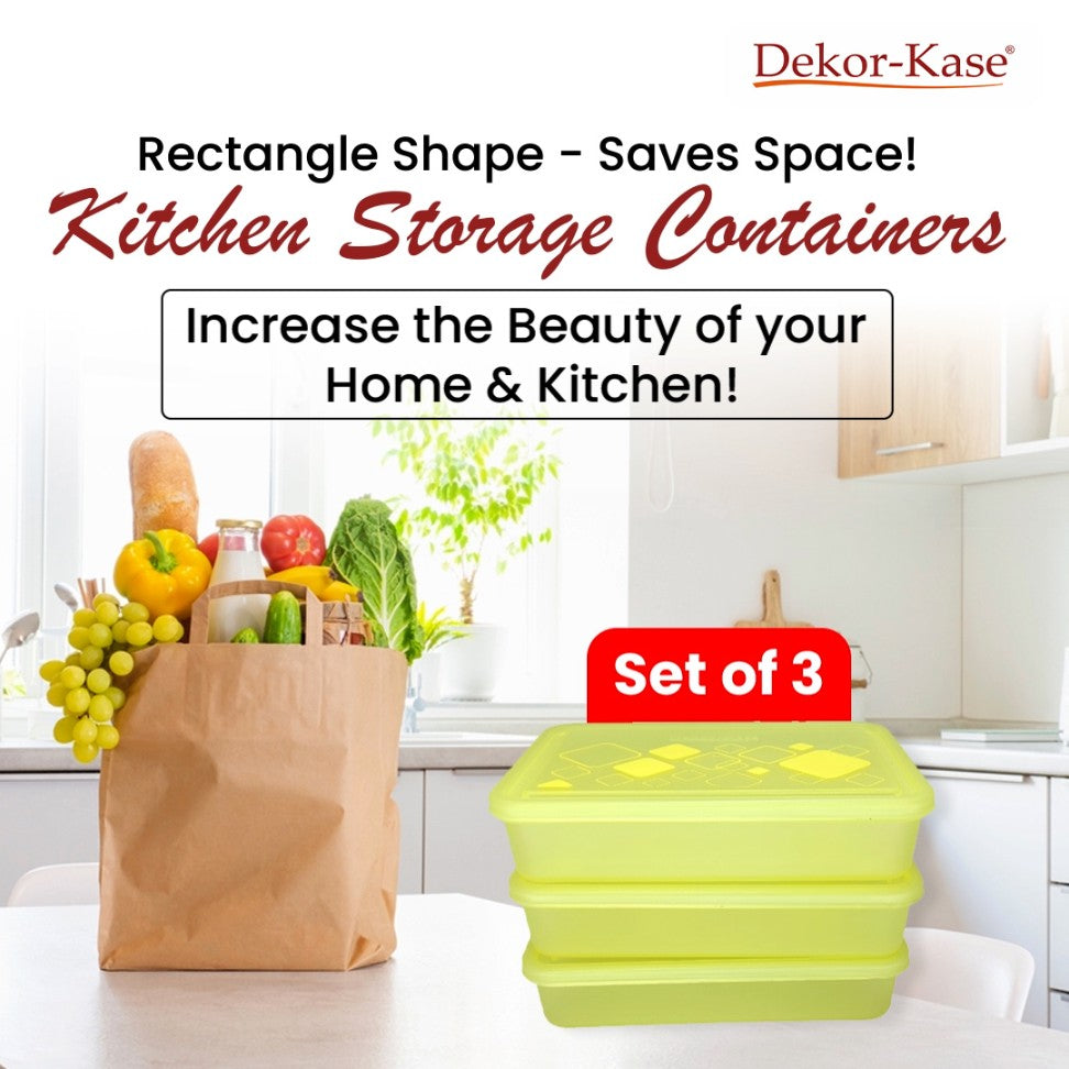 Kitchen Storage Box Set (3 "Elegant"SB-H25)