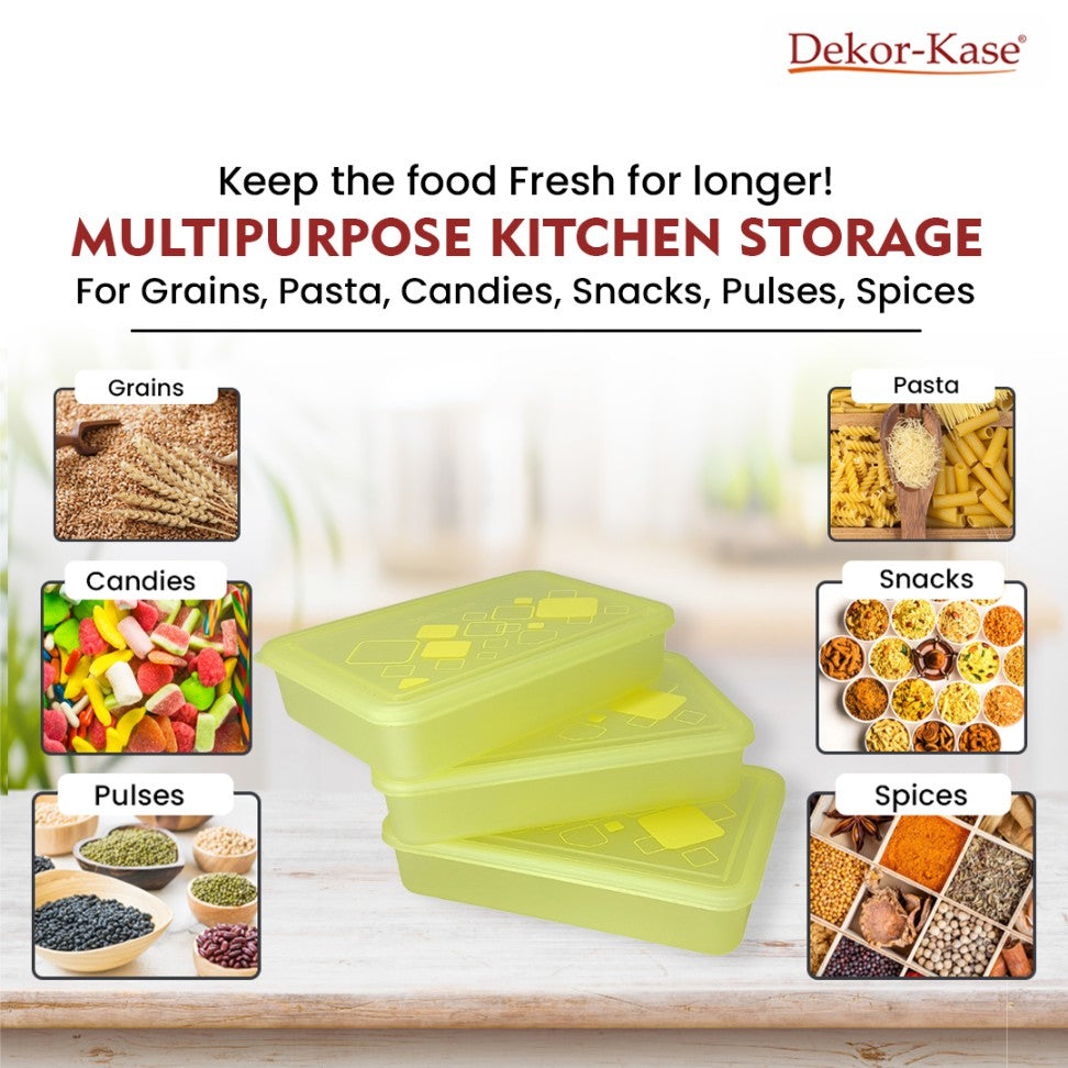 Kitchen Storage Box Set (3 "Elegant"SB-H25)