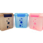 Buy 2 Get 1 Free – 3400 ml Kitchen Storage Container Set | Airtight | Dekor-Kase | BPA Free, Semi Transparent with Clip Lock Lid – Ideal for Rice, Atta, Pulses & More (Brown-Blue-Pink)