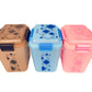 Buy 2 Get 1 Free – 3400 ml Kitchen Storage Container Set | Airtight | Dekor-Kase | BPA Free, Semi Transparent with Clip Lock Lid – Ideal for Rice, Atta, Pulses & More (Brown-Blue-Pink)
