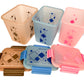 Buy 2 Get 1 Free – 3400 ml Kitchen Storage Container Set | Airtight | Dekor-Kase | BPA Free, Semi Transparent with Clip Lock Lid – Ideal for Rice, Atta, Pulses & More (Brown-Blue-Pink)