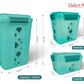 Airtight Kitchen Storage Container Set – 3 pcs (4700 ml, 3400 ml, 1900 ml) | BPA-Free | Food Grade | Dry Food & Grain Organizer