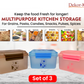 Kitchen Storage Box (3 "Clip On"SB-H90)