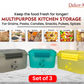 Kitchen Storage Box (3 "Clip On"SB-H90)