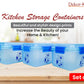 Kitchen Storage Box (3 "Clip On"SB-H90)