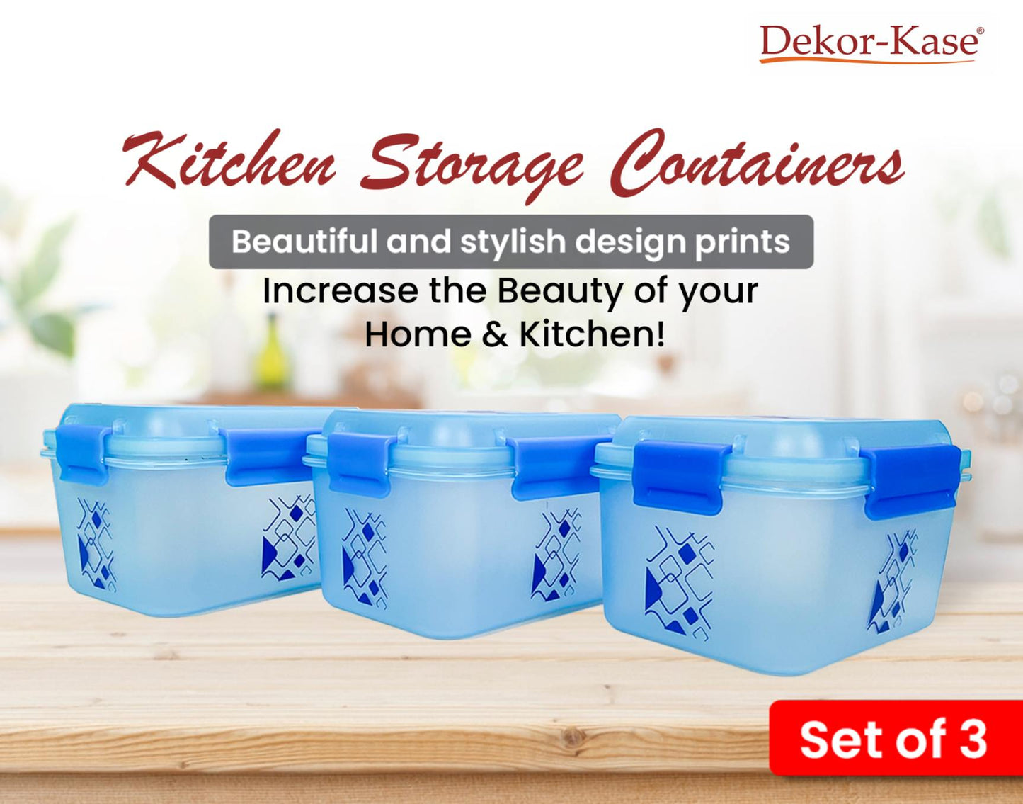 Kitchen Storage Box (3 "Clip On"SB-H90)