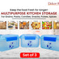 Kitchen Storage Box (3 "Clip On"SB-H90)