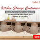 Kitchen Storage Box (3 "Clip On"SB-H90)