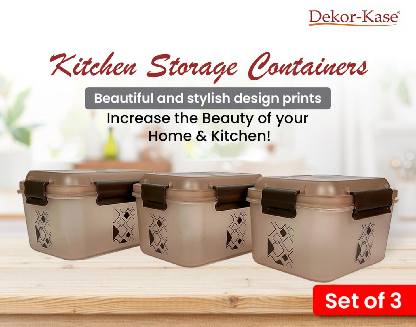 Kitchen Storage Box (3 "Clip On"SB-H90)