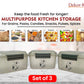 Kitchen Storage Box (3 "Clip On"SB-H90)