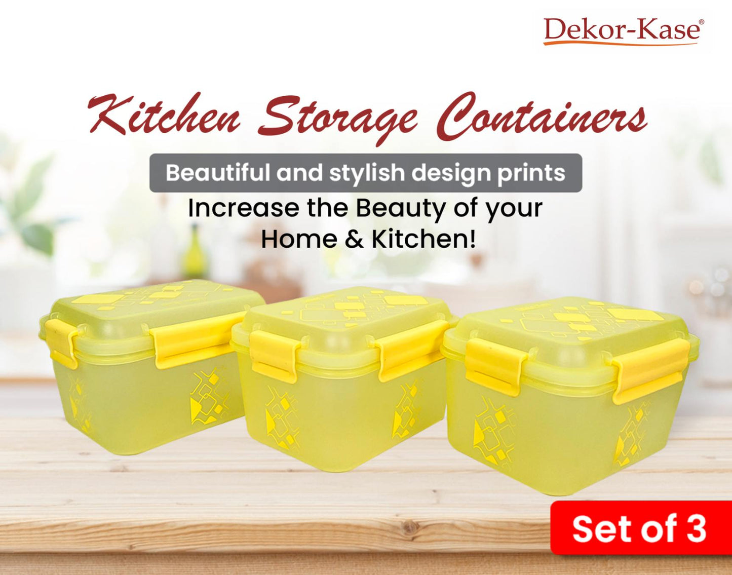 Kitchen Storage Box (3 "Clip On"SB-H90)