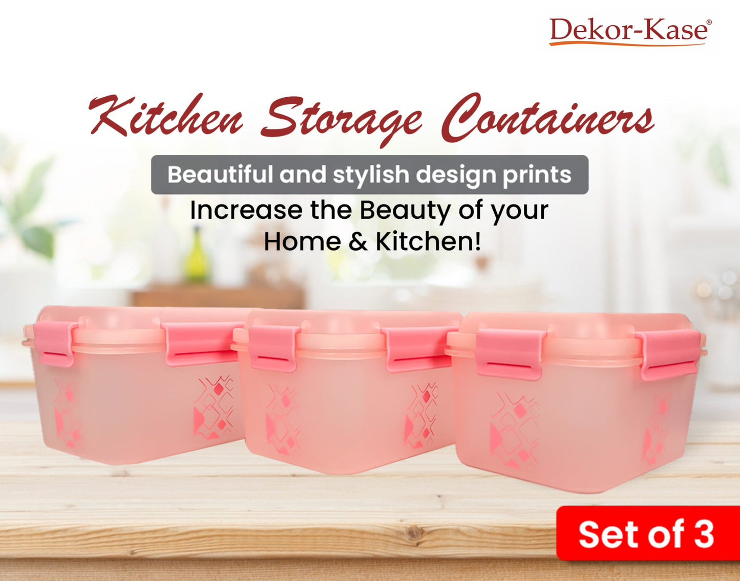 Kitchen Storage Box (3 "Clip On"SB-H90)