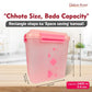 Buy 2 Get 1 Free – 3400 ml Kitchen Storage Container Set | Airtight | Dekor-Kase | BPA Free, Semi Transparent with Clip Lock Lid – Ideal for Rice, Atta, Pulses & More
