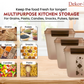 Buy 2 Get 1 Free – 3400 ml Kitchen Storage Container Set | Airtight | Dekor-Kase | BPA Free, Semi Transparent with Clip Lock Lid – Ideal for Rice, Atta, Pulses & More