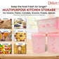 Buy 2 Get 1 Free – 4700 ml Kitchen Storage Container Set | Airtight | Dekor-Kase | BPA Free, Semi Transparent with Clip Lock Lid – Ideal for Rice, Atta, Pulses & More