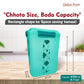 Buy 2 Get 1 Free – 4700 ml Kitchen Storage Container Set | Airtight | Dekor-Kase | BPA Free, Semi Transparent with Clip Lock Lid – Ideal for Rice, Atta, Pulses & More