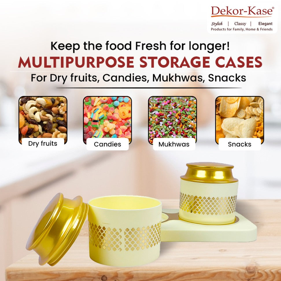 Multipurpose Storage Case (1 tray + 2 Containers)